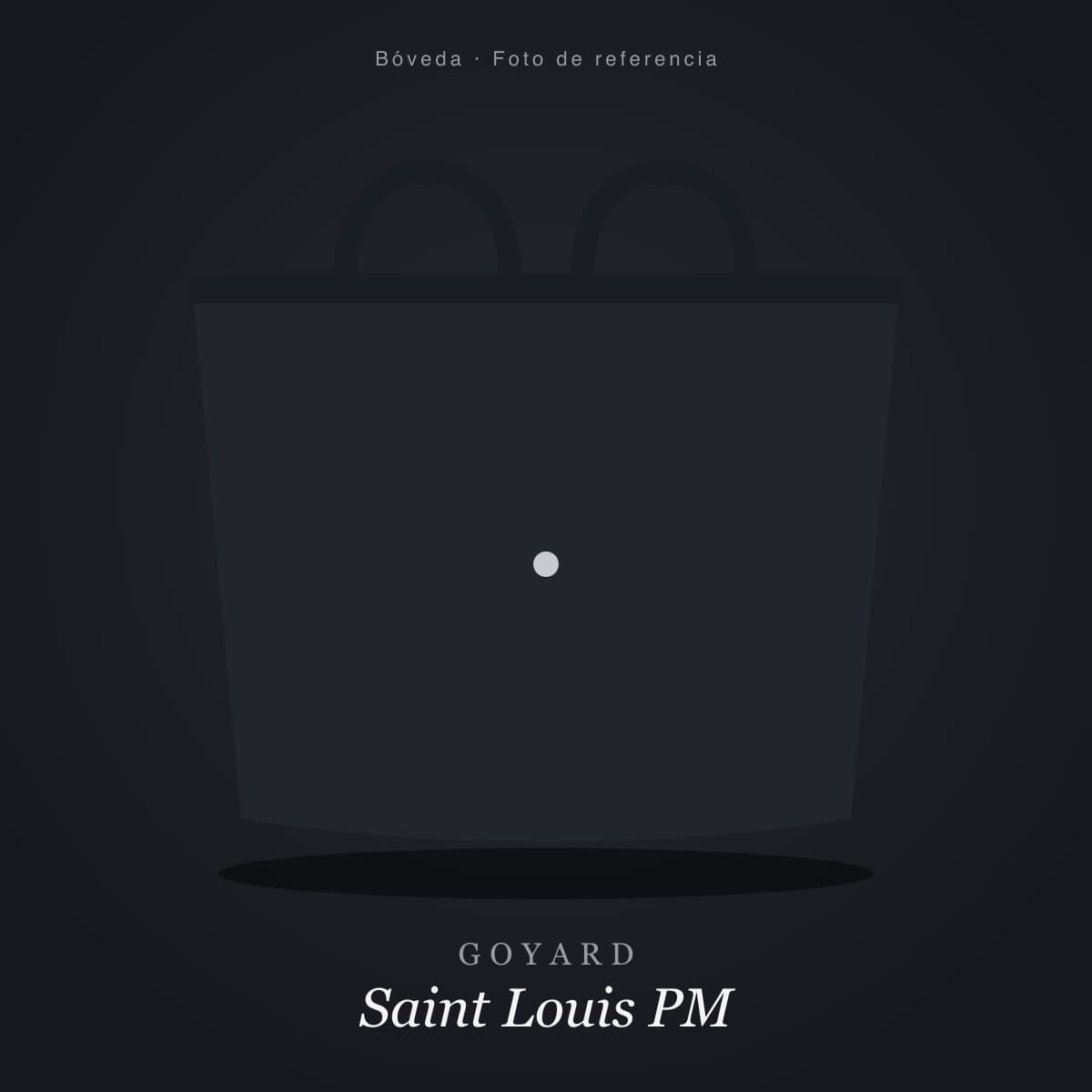 Goyard Saint Louis PM Negro