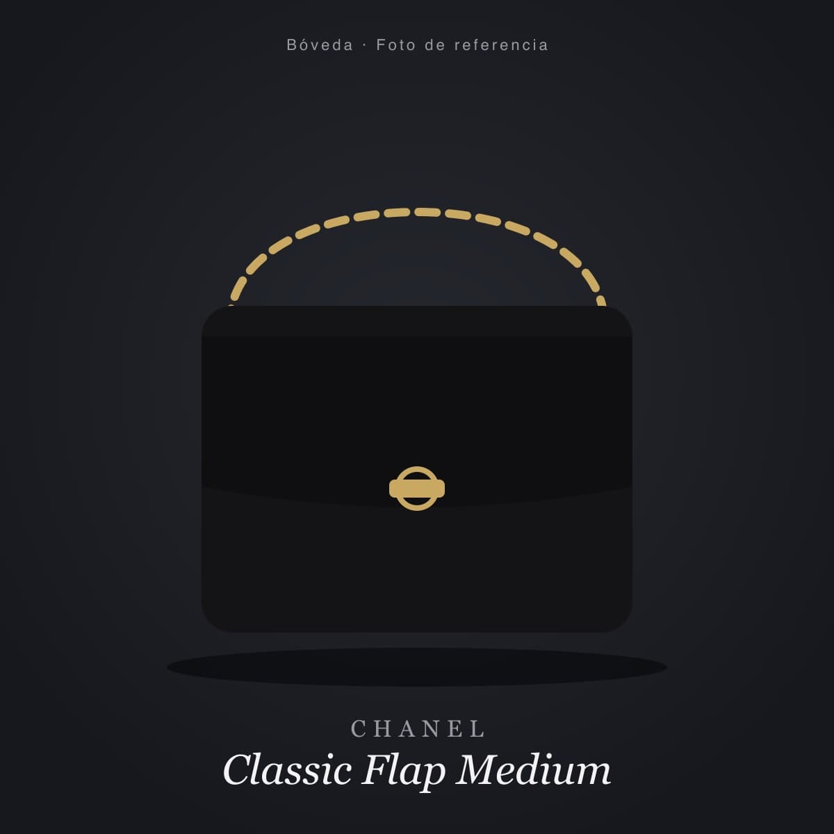 Chanel Classic Flap Medium Caviar Negro